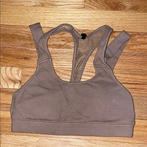Brown Sports/Lounge Padded Bra Small